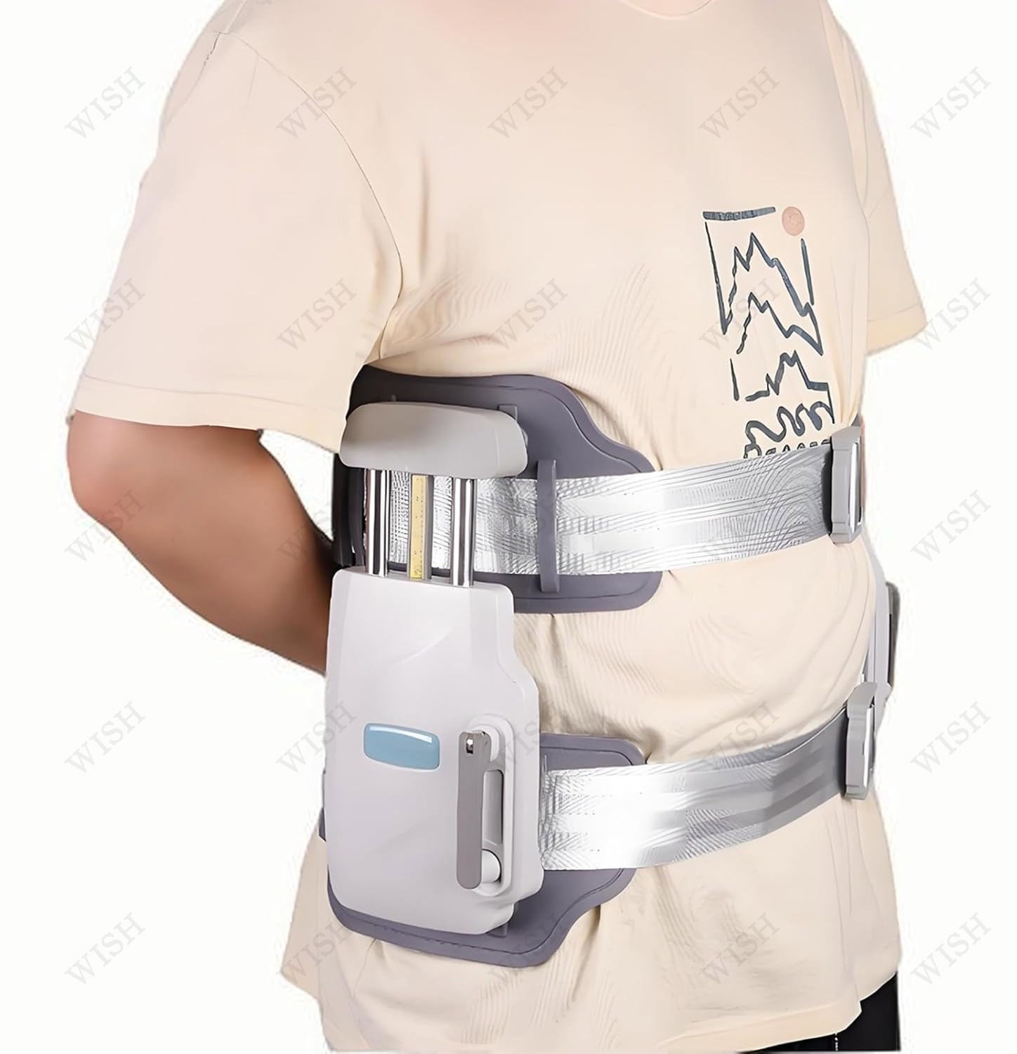 700N Max Lumbar Traction Device Decompression Belt，Back Stretcher ，SpinalSupport