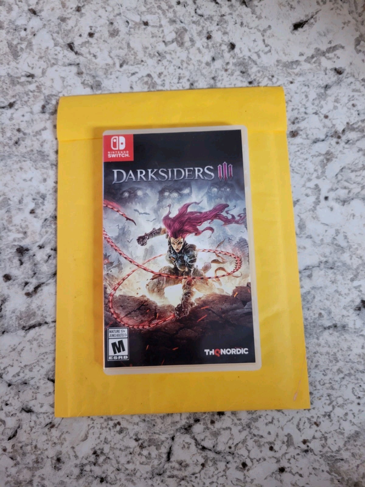 Darksiders III 3 (Nintendo Switch, 2021) CASE ONLY NO GAME FAST SAME DAY SHIP