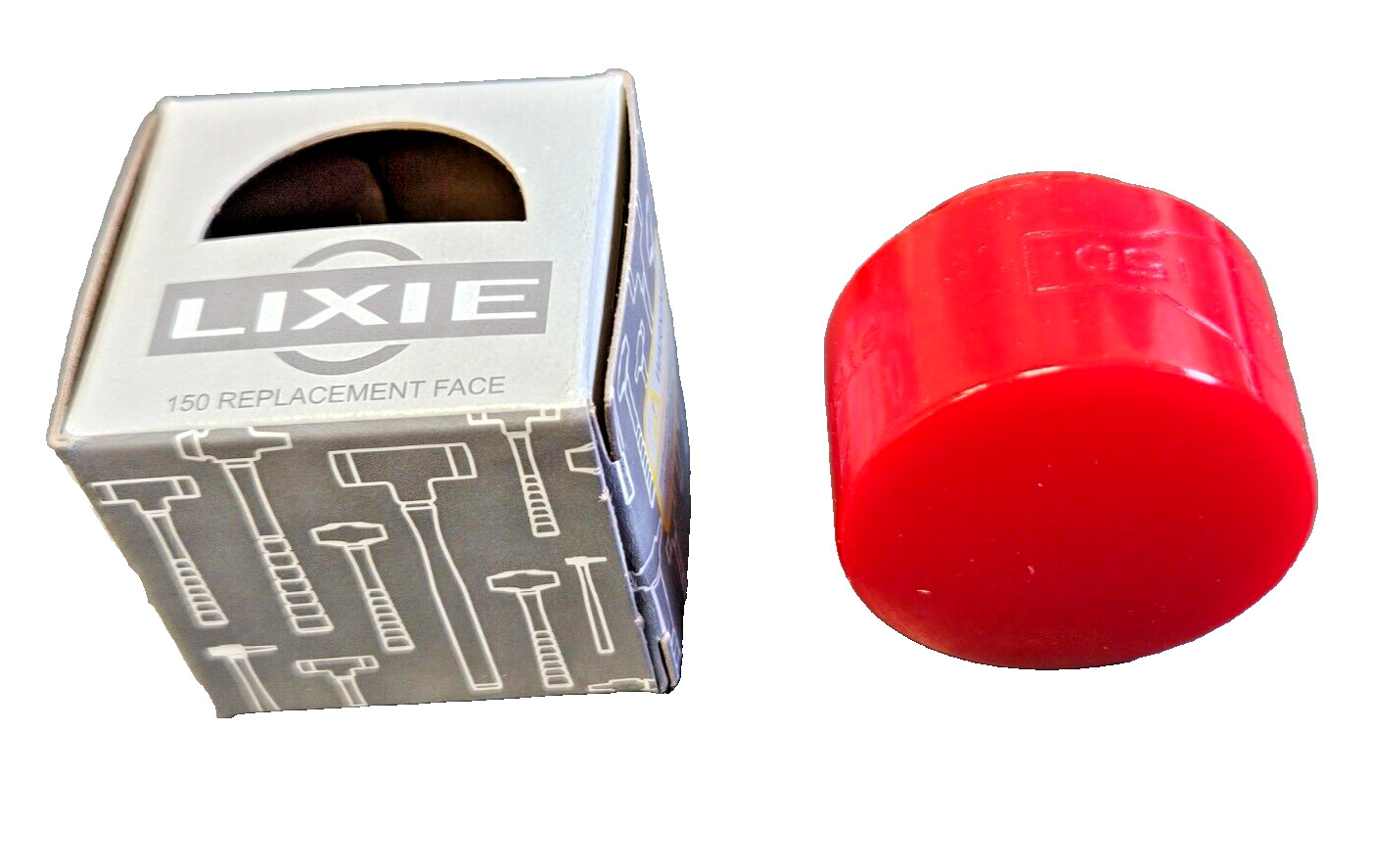 Lixie 150T 1-1/2" Medium / Hard Replacement Hammer Tip Red Color