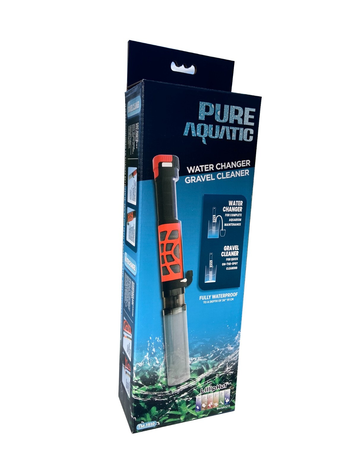 Powered Aquarium Gravel Cleaner & Water Changer - compare to Fluval ProVac+