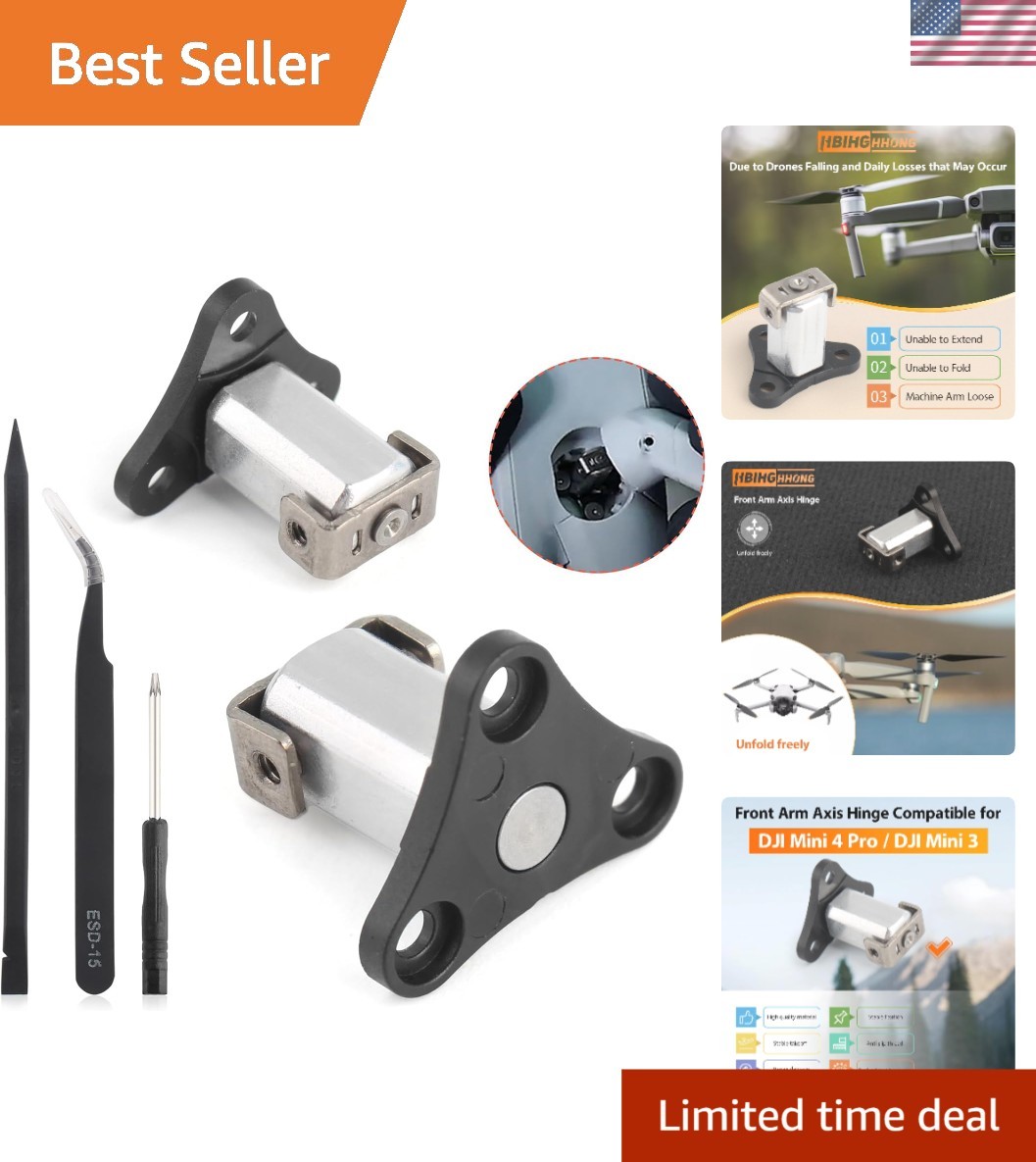 Restore Your DJI Mini 4 Pro: Front Arm Axis Replacement with Installation Tools