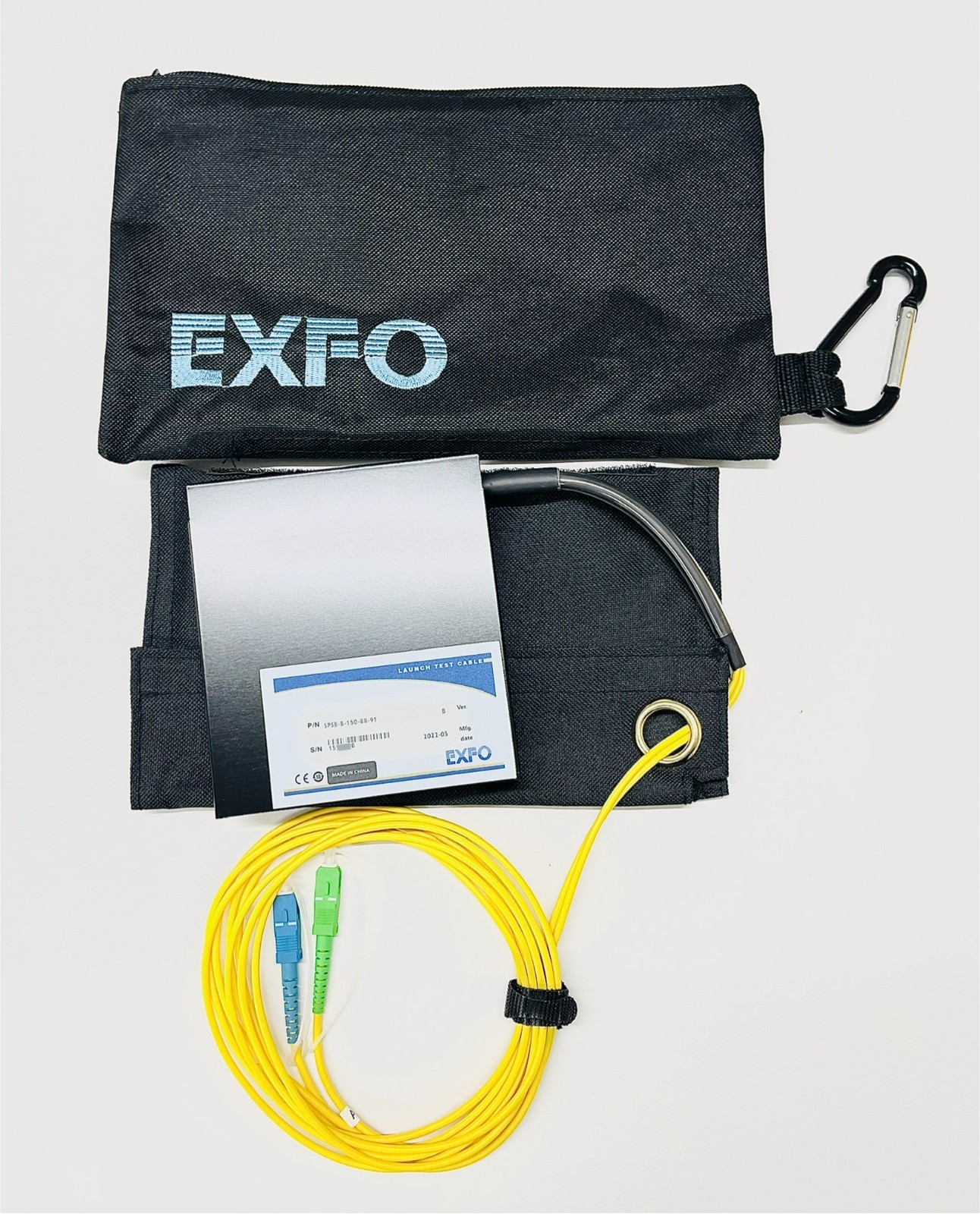 EXFO SPSB-B-150-88-91 Soft Pulse Suppressor Bag; Singlemode Fiber 9/125, 150 m