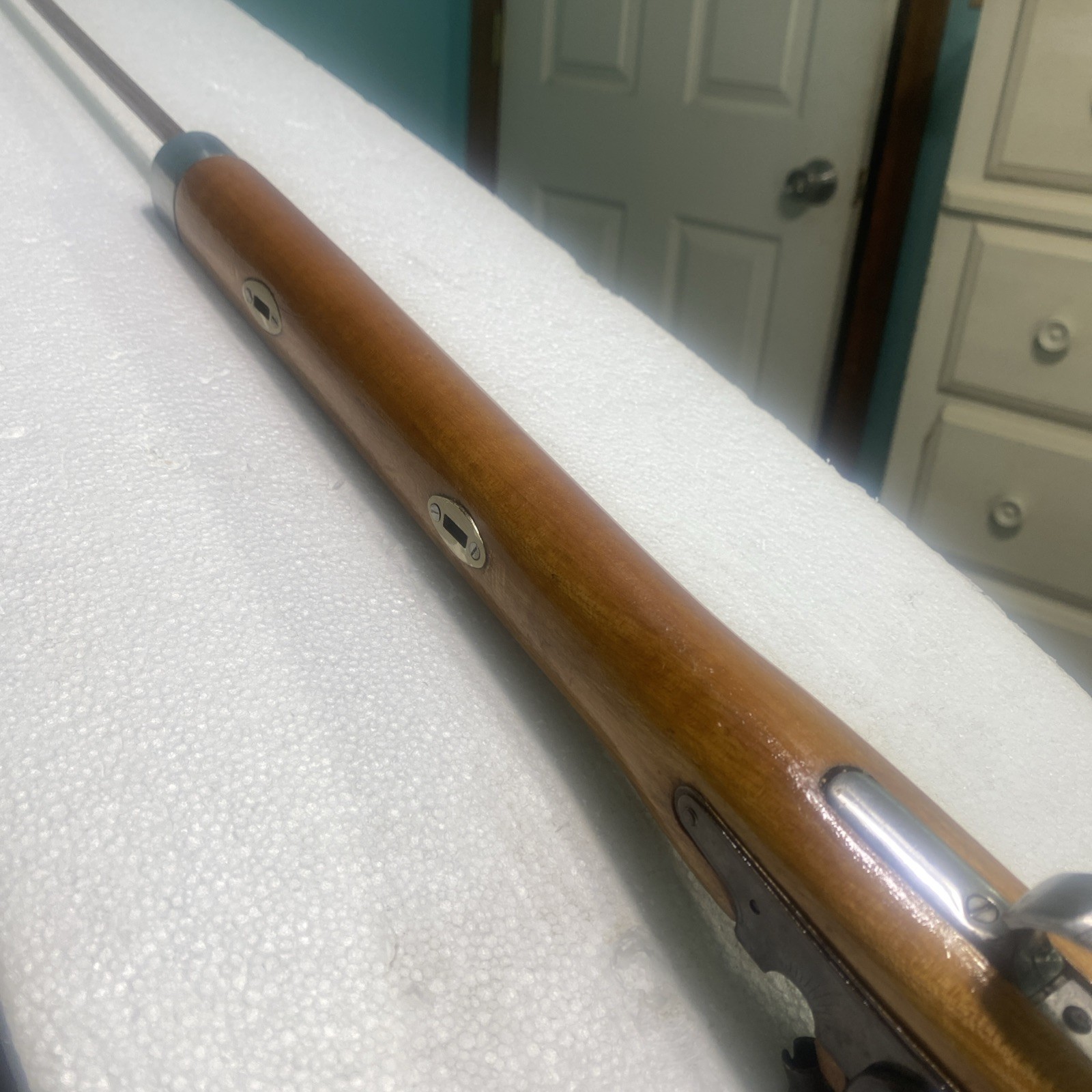 CVA Mountain Rifle Muzzleloader Stock, 15/16” Complete w/ Hickory Ramrod.Unfire.