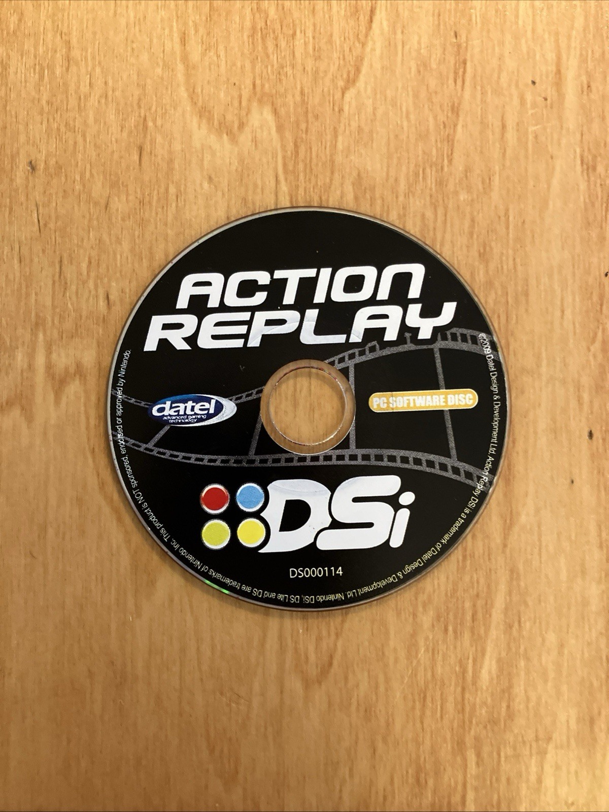 DSi Action Replay-Disc Only-Datel-DS000114 Untested
