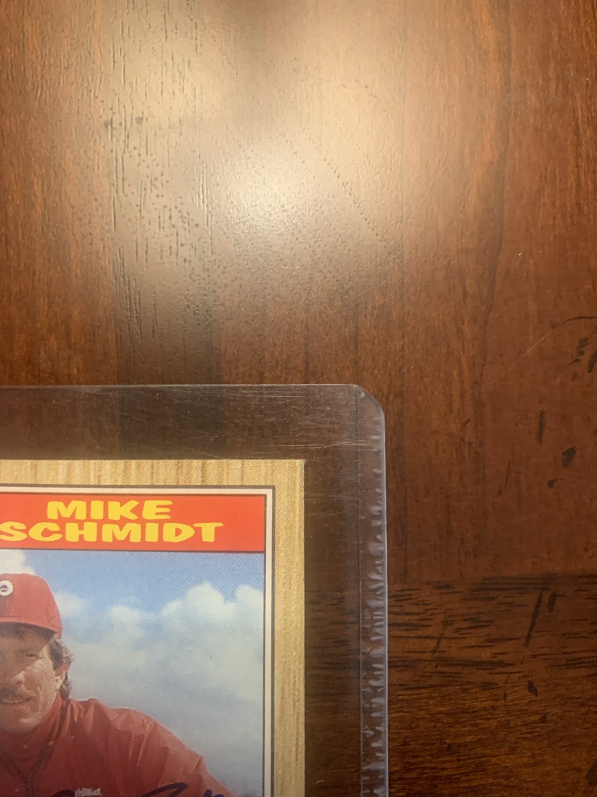 Mike Schmidt Signed Baseball Card