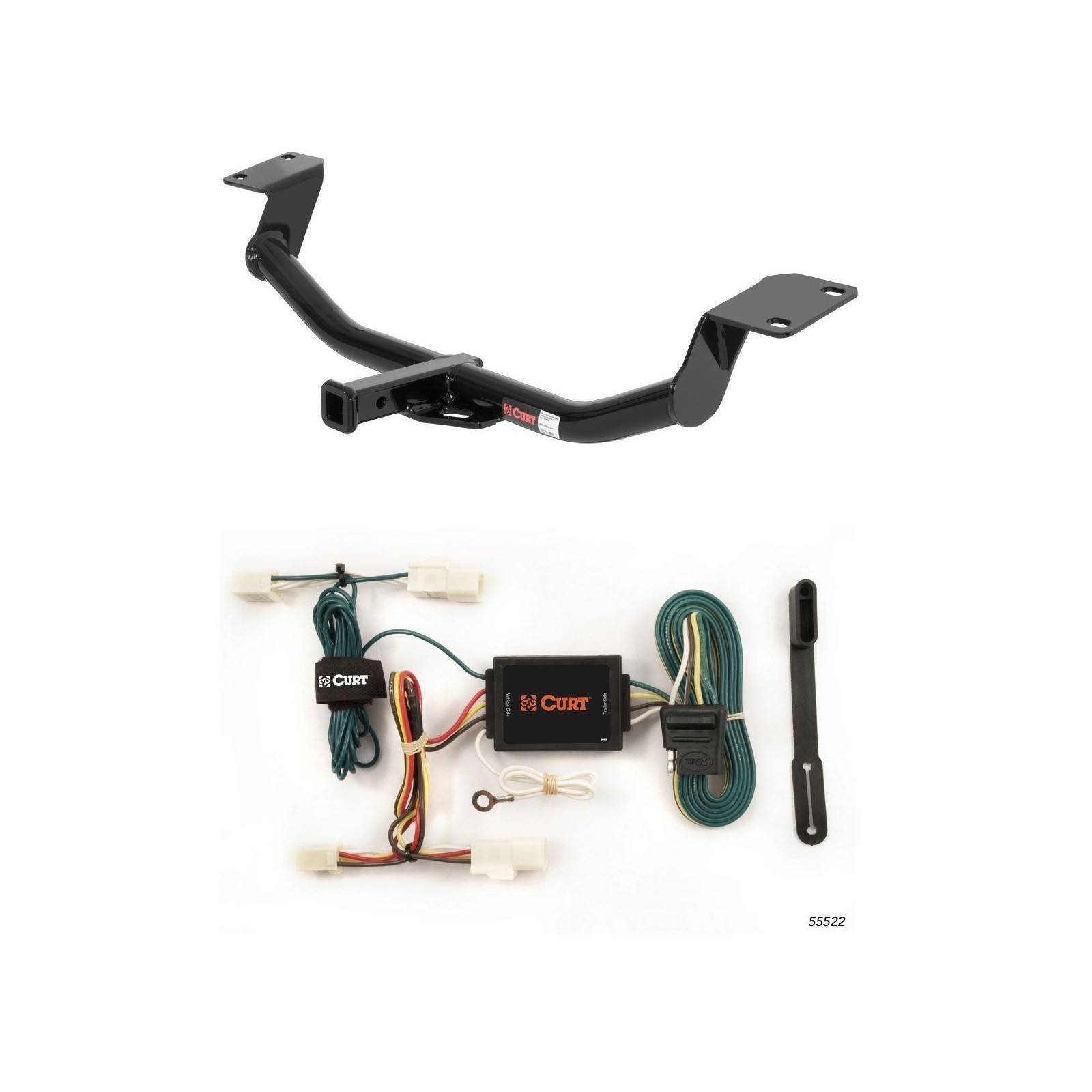 Curt Class 2 Trailer Hitch & Wiring for 2003-2008 Toyota Matrix XR & XRS