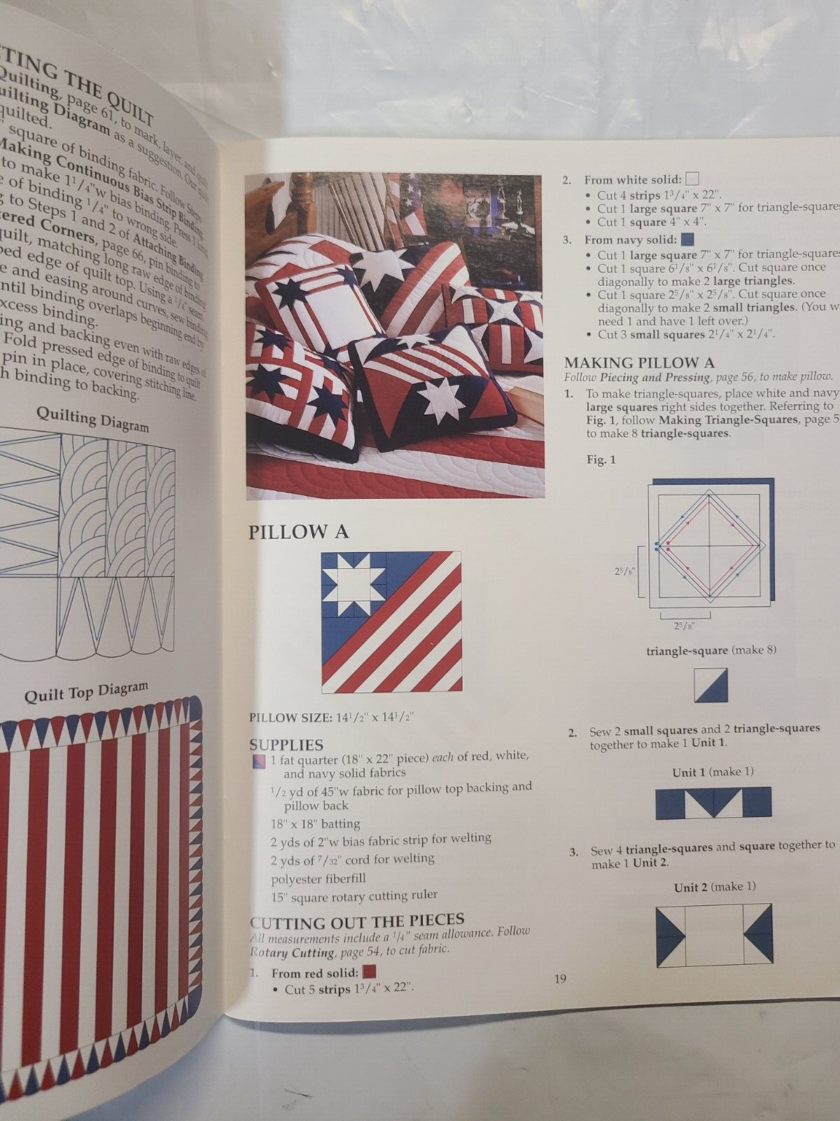 BELOVED LAND, BELOVED QUILTS / Quick Method Quilts Collection NEW