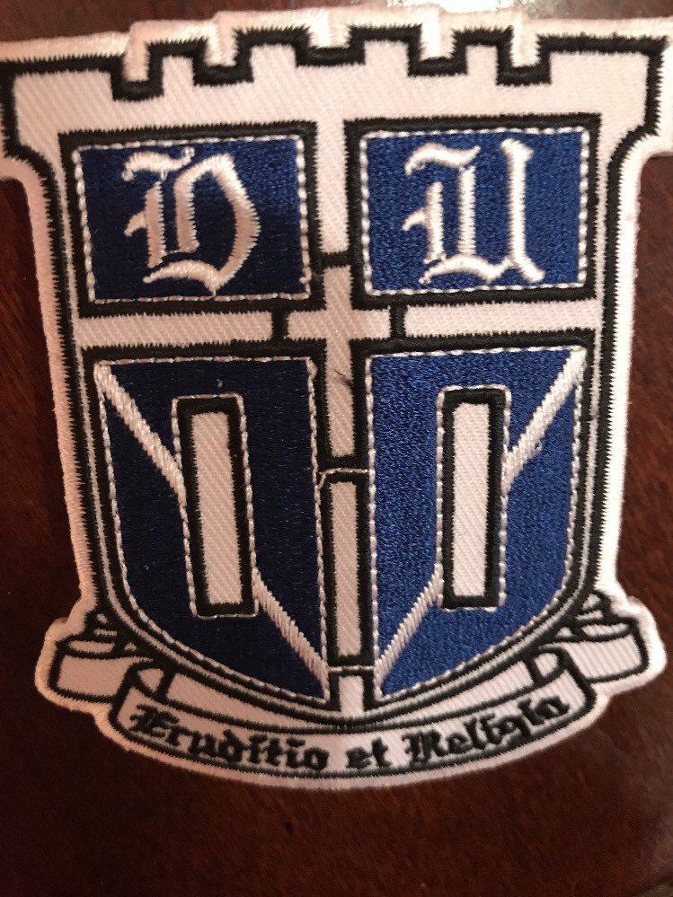 Duke University Bluedevils Blue Devils Embroidered Iron On Patch 3" x 3.5"