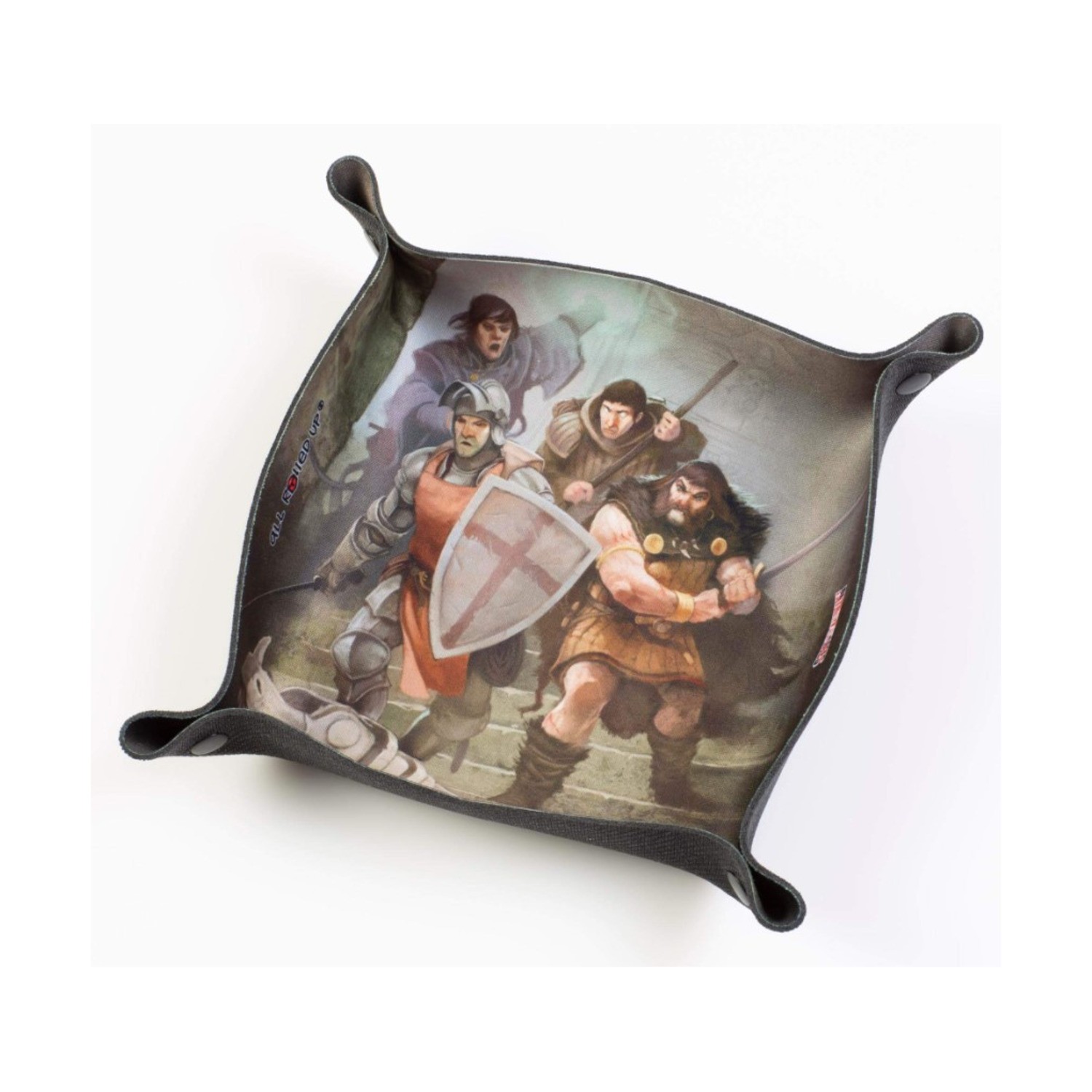 All Rolled Folding Square Dice Tray All R  Bold Adventurers Folding Square New