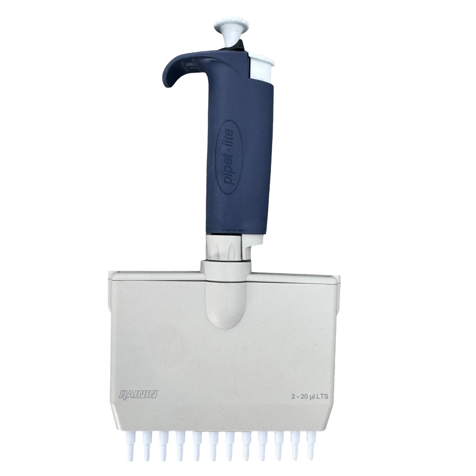 Rainin Pipet-Lite LTS 12-Channel 2-20µL Adjustable Multichannel Pipette