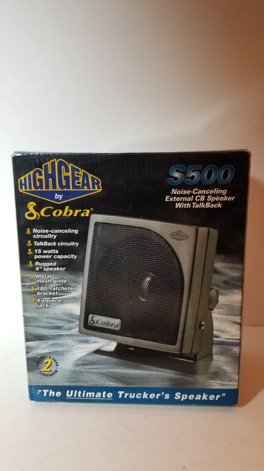Cobra CB Radio Speaker External HG-S500