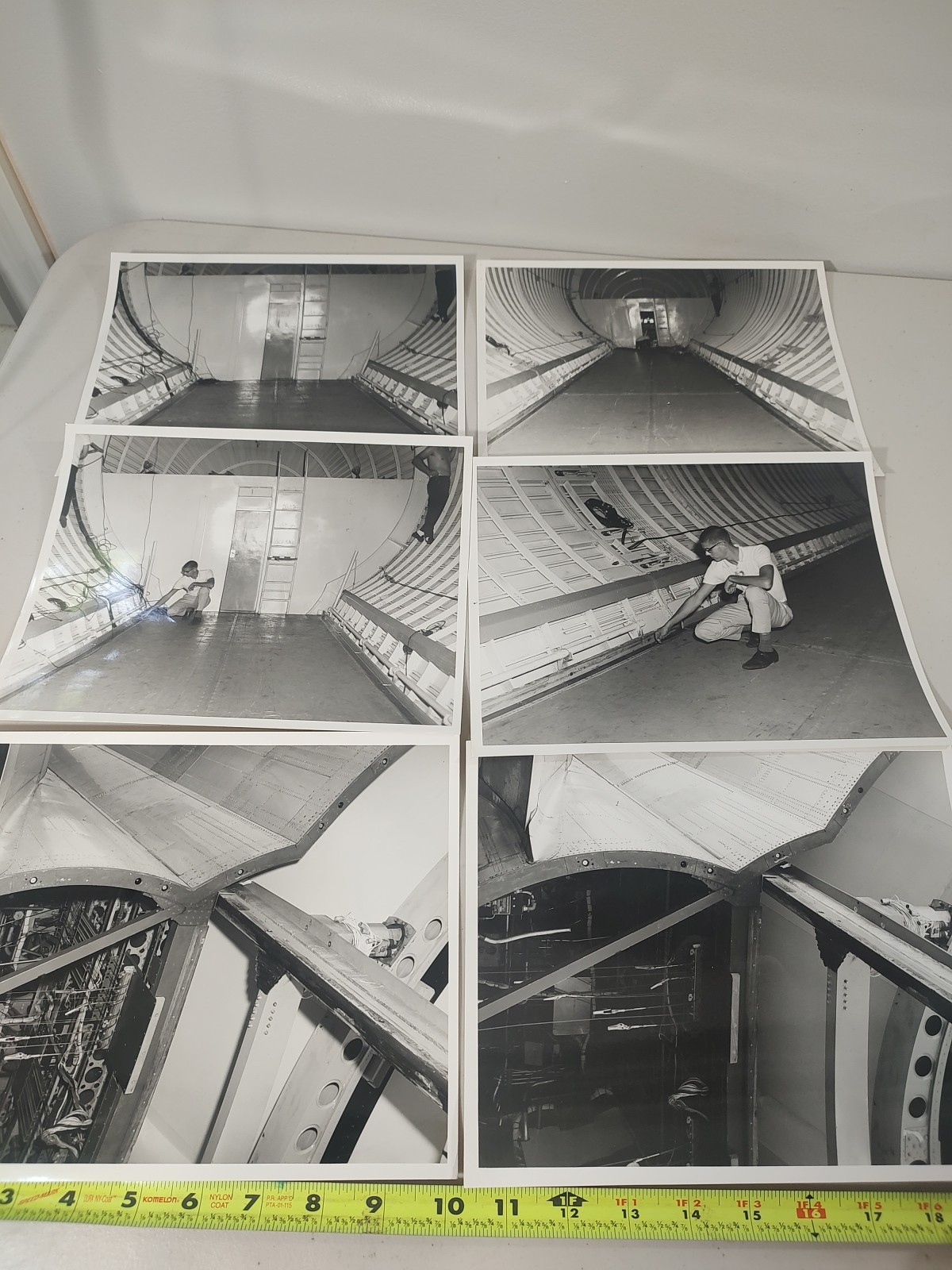 6 Official Unclassified NASA USAF Photos Saturn Skid Stprip Dated 7/1963 Rare