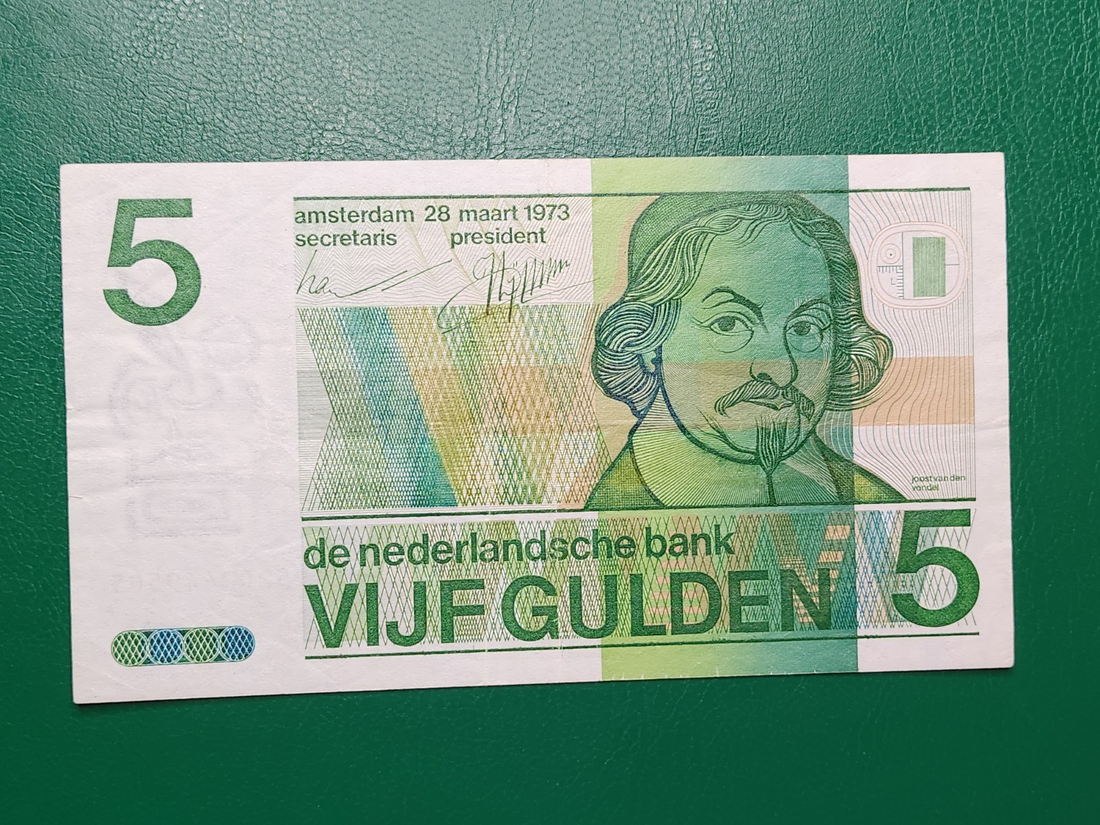 NETHERLAND - 5 GULDEN 1973 - BANKNOTES