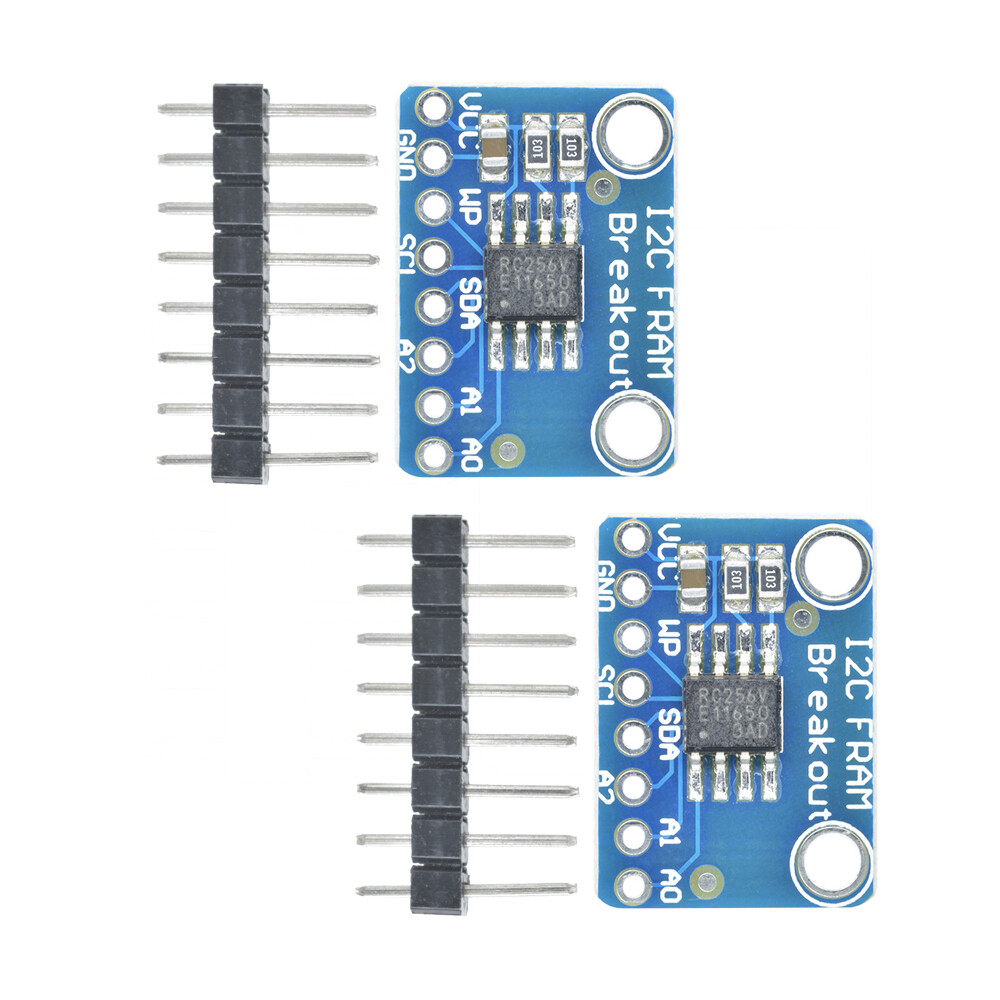 1/2/5/10PCS I2C IIC Non-Volatile FRAM MB85RC256V Breakout 256Kbit 32KByte Memory