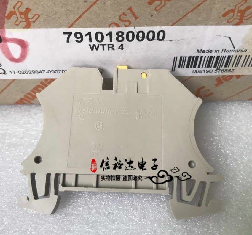 50PC/1 box  NEW Terminal block WTR 4 7910180000 #L1569Y LZ