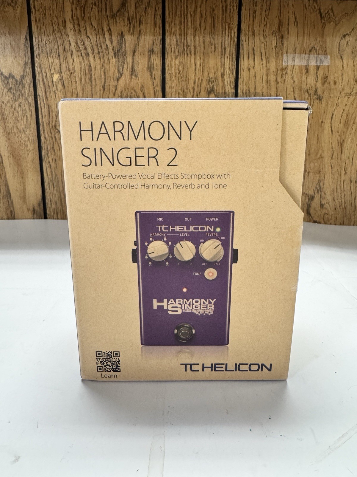 TC-Helicon Harmony Singer 2 Vocal Harmony and Reverb Pedal