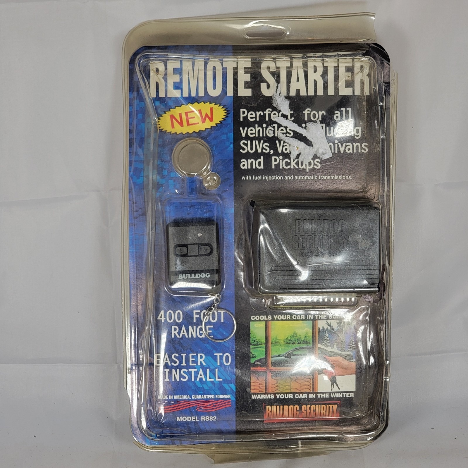 Bulldog Security Remote Vehicle Starter System RS82 USA New