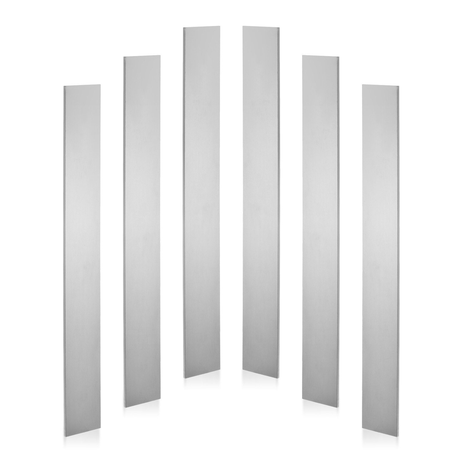 1/8"x1-1/2"x12" 1084 Steel Flat Bar for Forging Blade Knife Making Steel,6 Pack