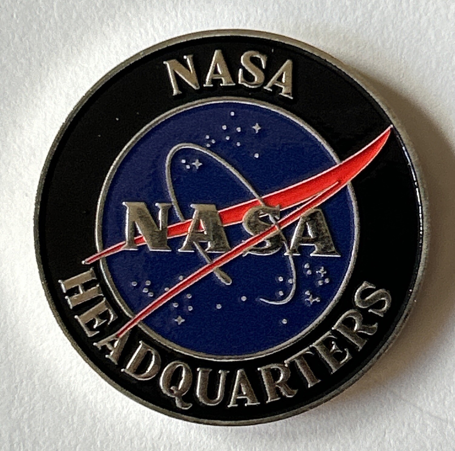 NASA HQ National Aeronautics & Space Administration Challenge Coin