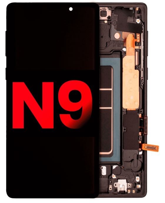 OLED For Samsung Galaxy Note 9 Display Touch Screen+ Frame+ Fingerprint Sensor