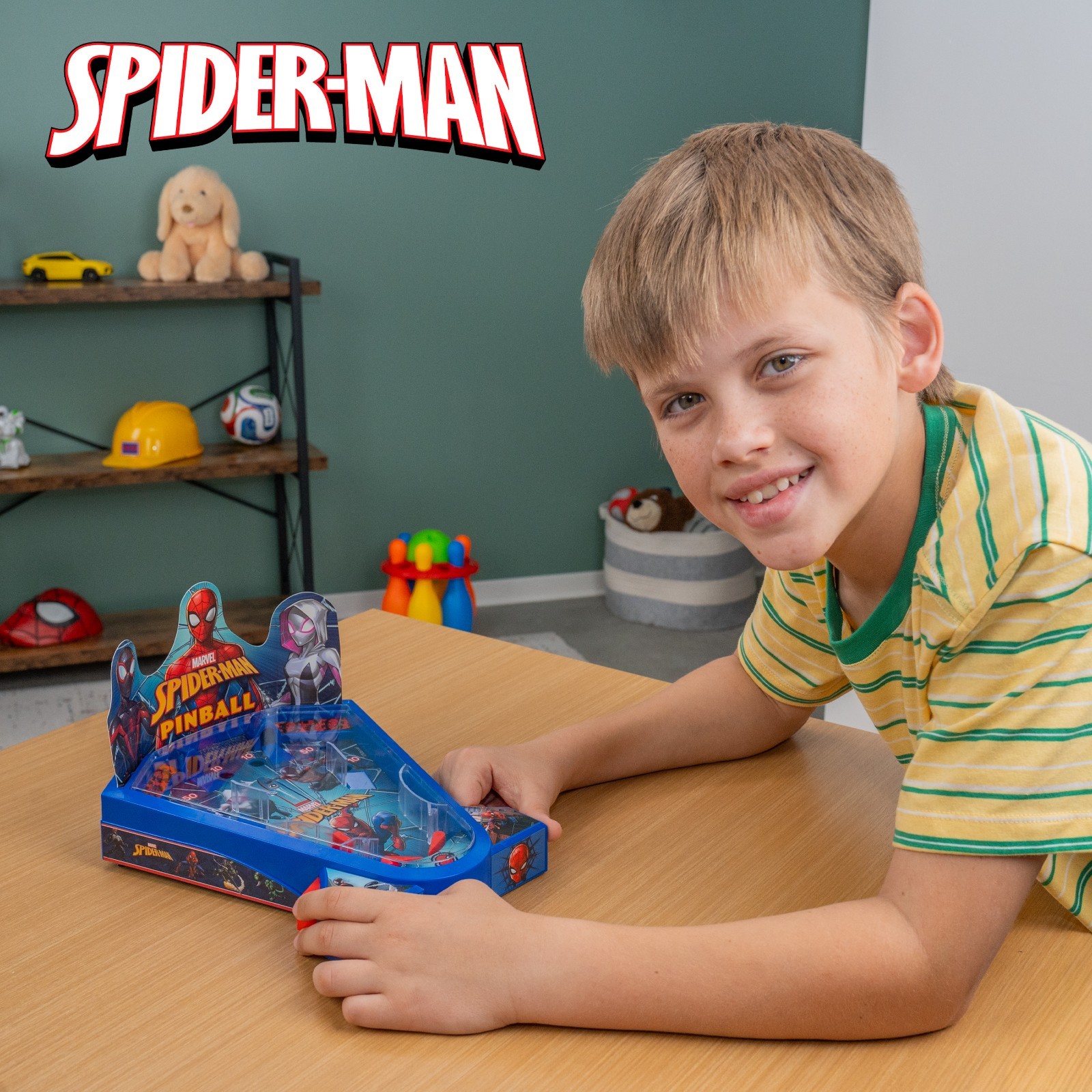 Spider-Man Tabletop Baseball Pinball Game