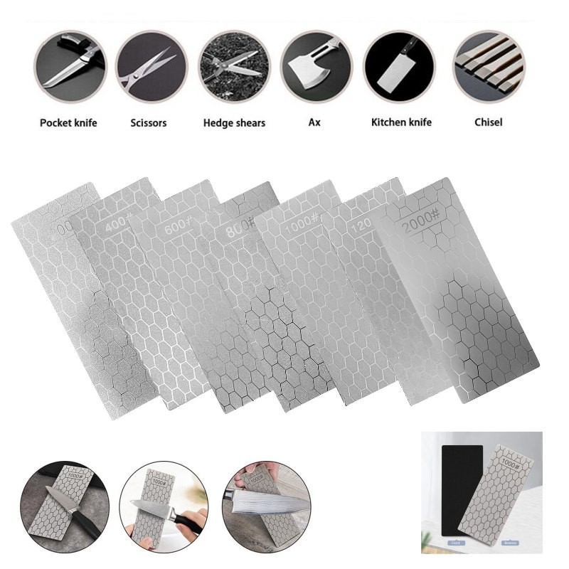 Kitchen Tools Sharpening Stone Grindstone Whetstone Diamond Knife Sharpener