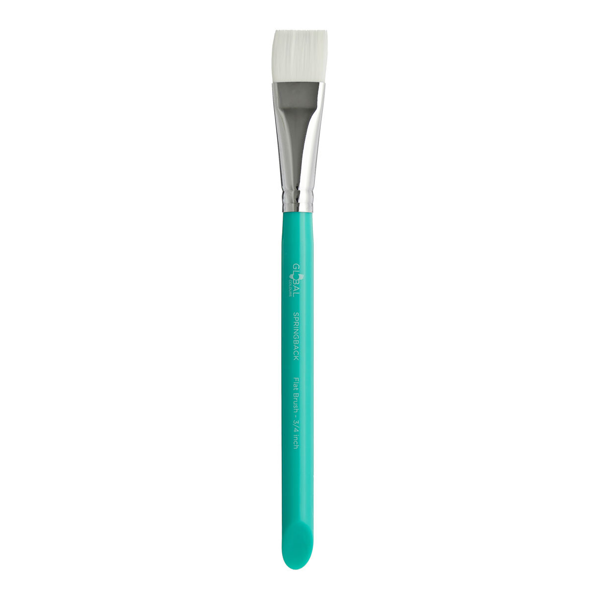 Flat - 3/4 inch Springback Artist & BodyArt Paint Brush