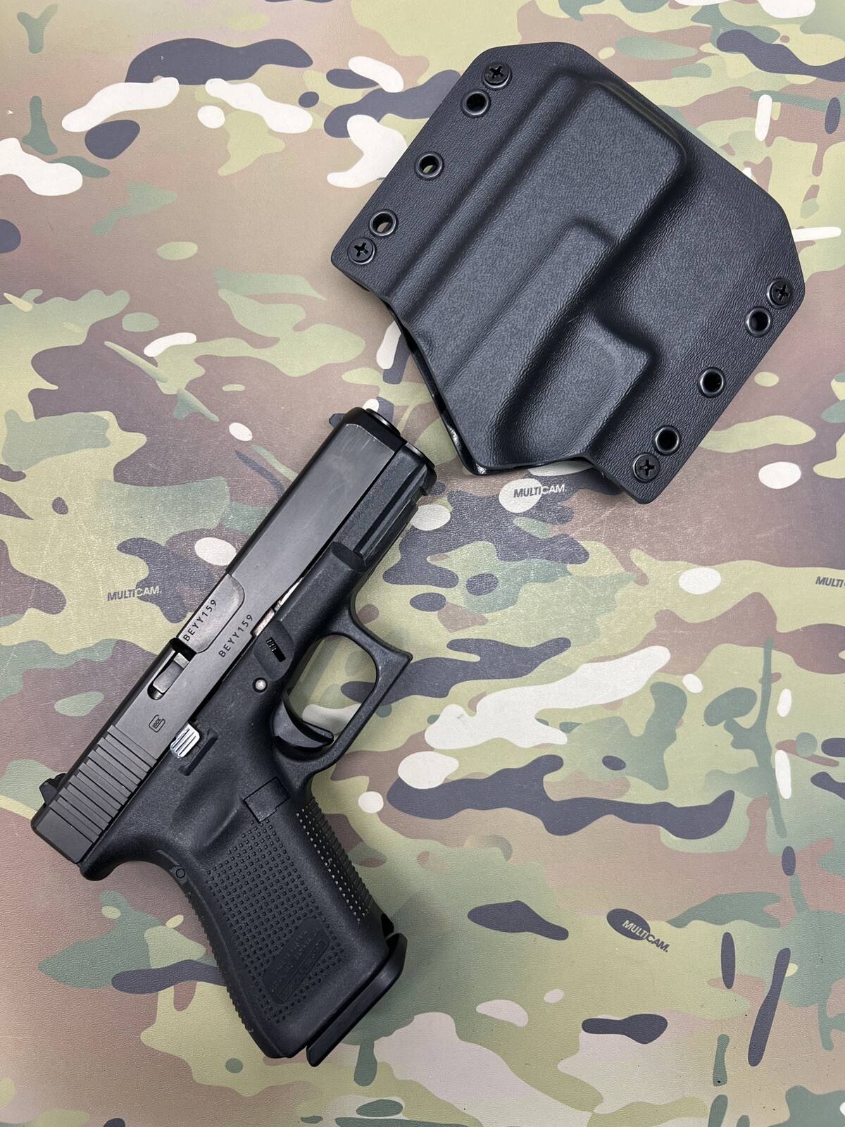 Black Kydex Holster for Glock 45 GEN6