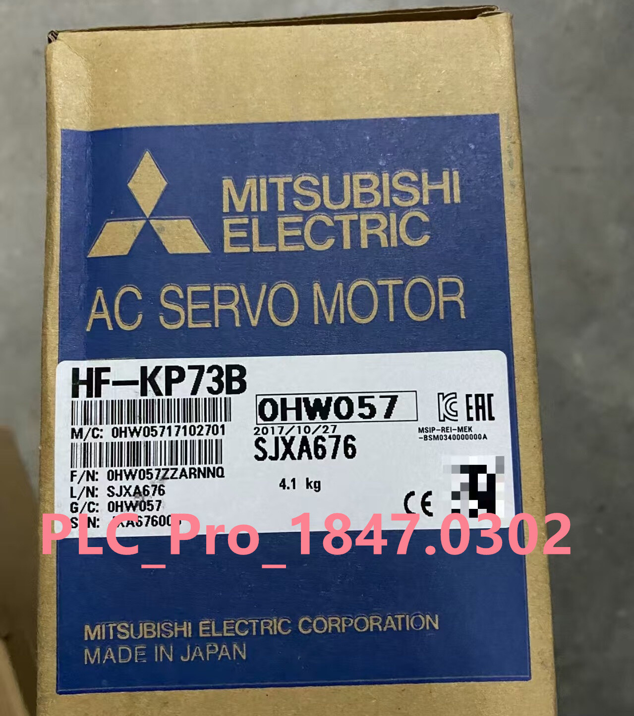 HF-KP73B 1PCS NEW MITSUBISHI HF-KP73B Servo Motor IN BOX Fast delivery