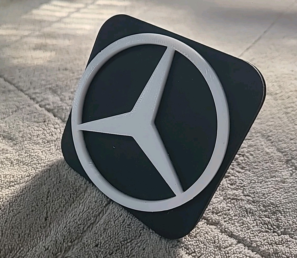 Mercedes Benz Hitch Cover G55 G65 G-Wagon GLS GLA GLC G63 G45 AMG Plug 2"