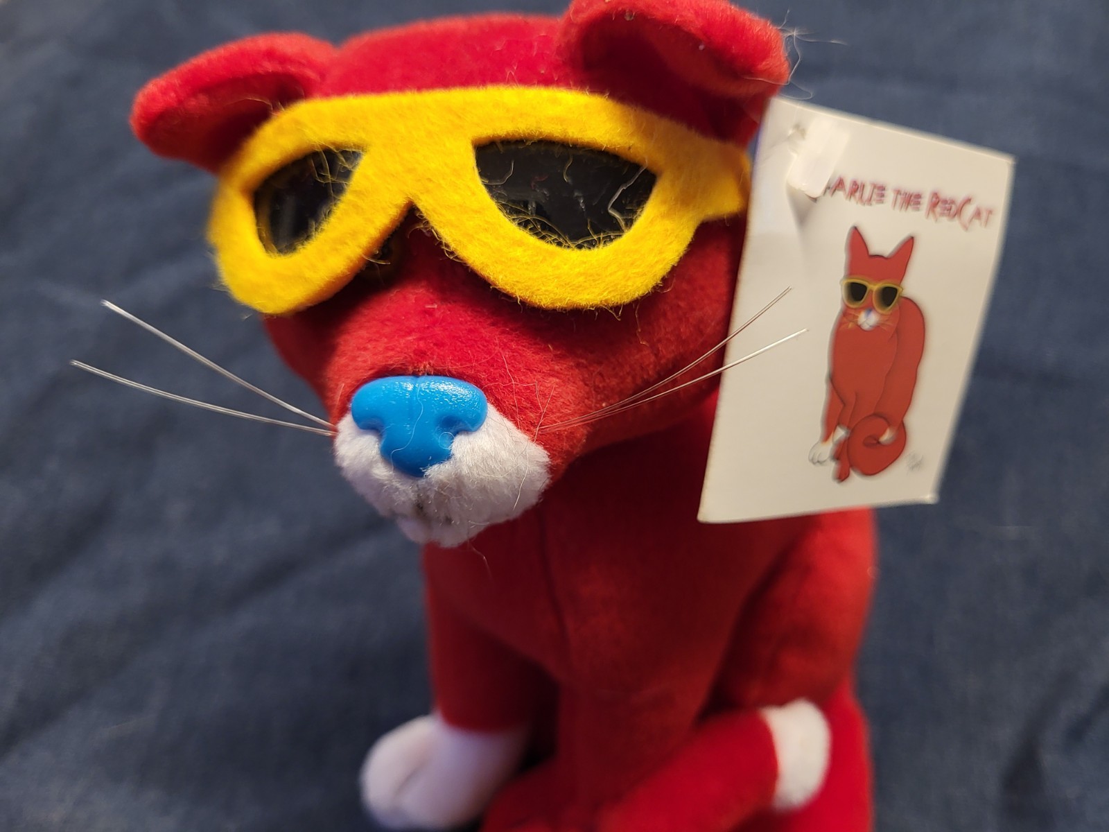 Charlie The Cat Plush and Book Set 1999