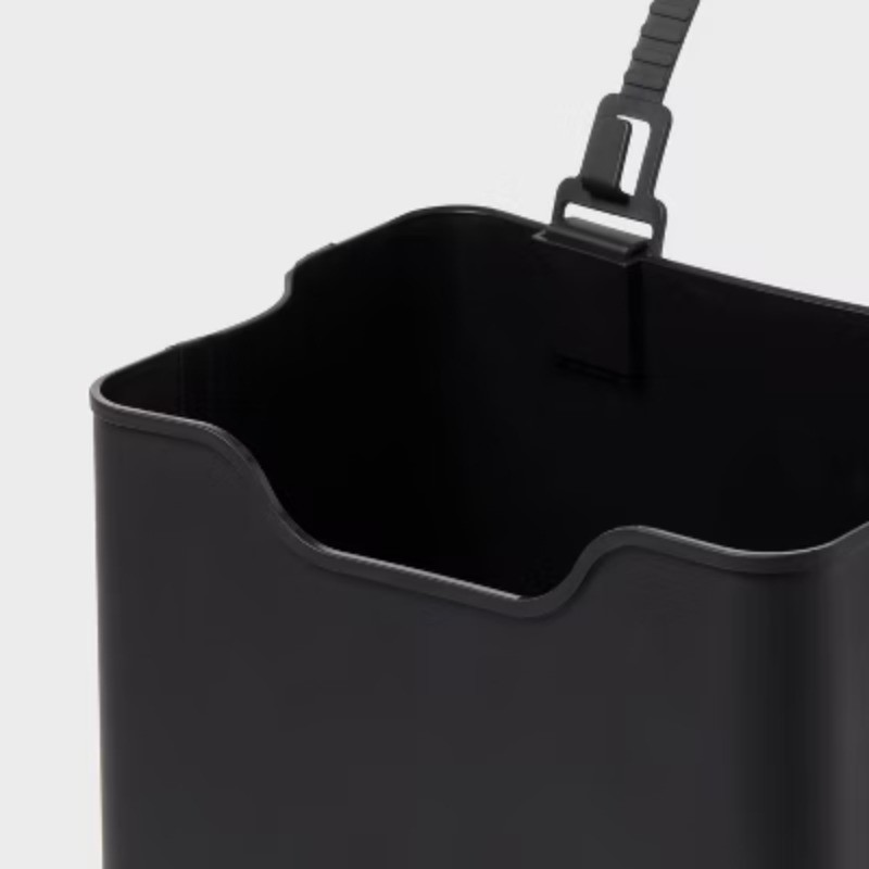 rash Bin Medium: Utility Storage Bin, 50% Recycled Plastic, Hand Wash,12" Height