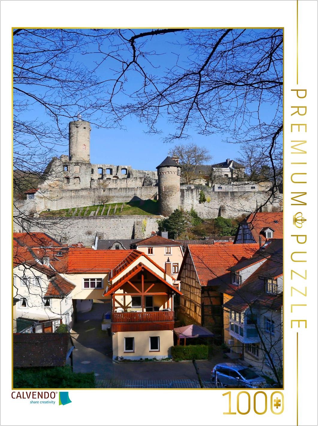 CALVENDO Puzzle Burg Eppstein | 1000 Teile Lege-Größe 64x48cm Foto-Puzzle für gl
