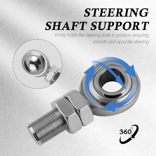 3/4" Heim Joint Steering Shaft Kit with Right Hand Thread,Heim Joints with 2