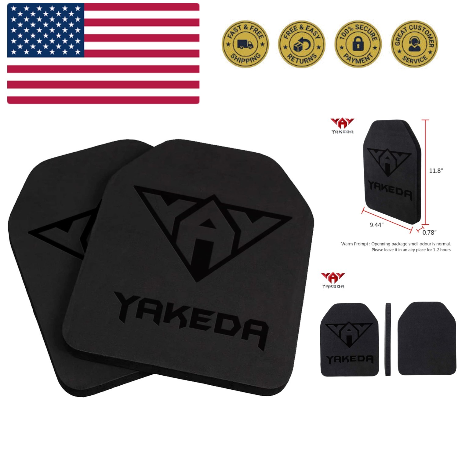 vAv YAKEDA Tactical Airsoft Paintball EVA Vest Inner Liner Foam 10 in x 12 in...