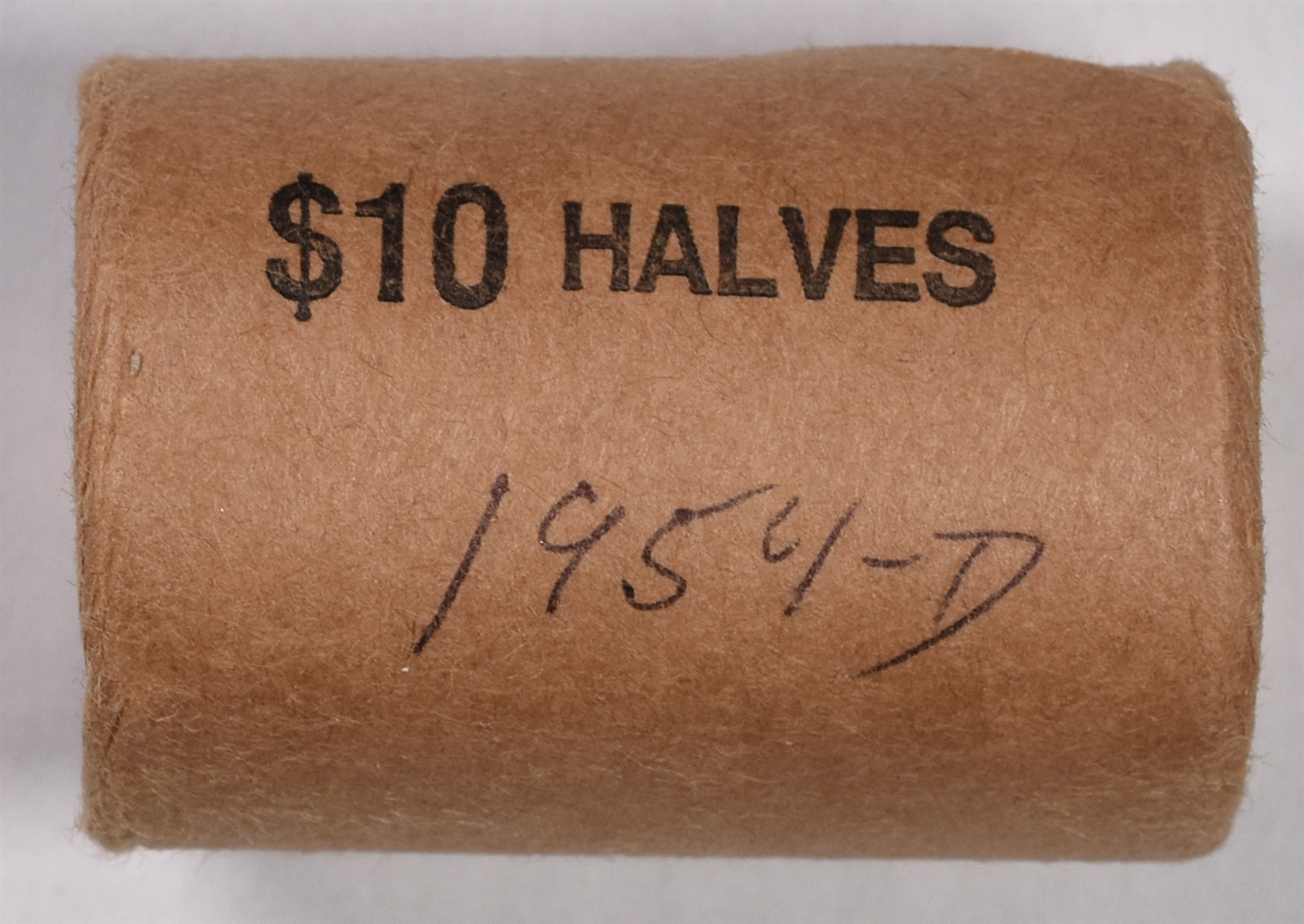 1954-D Franklin Silver Half Dollar - BU Roll
