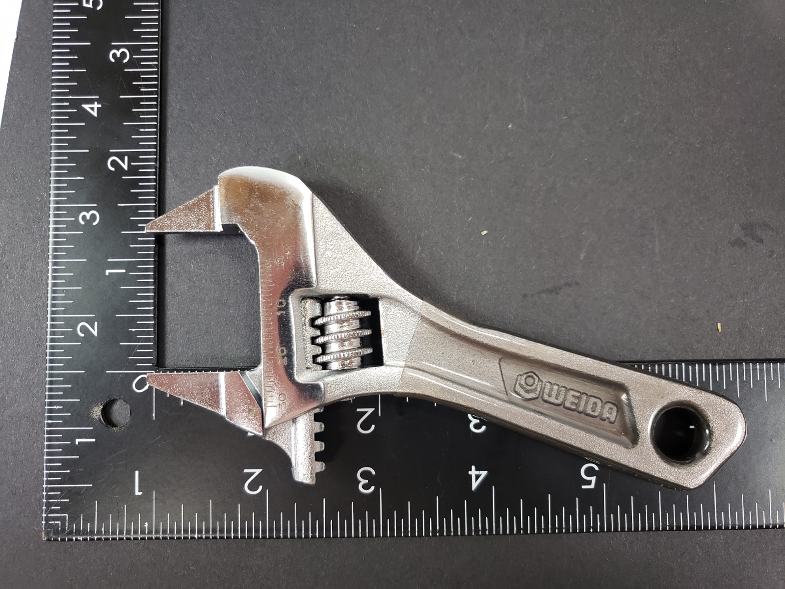 Scuba Dive 5.5" Thin Jaw Head Stubby Adjustable Crescent Wrench Tool 5"