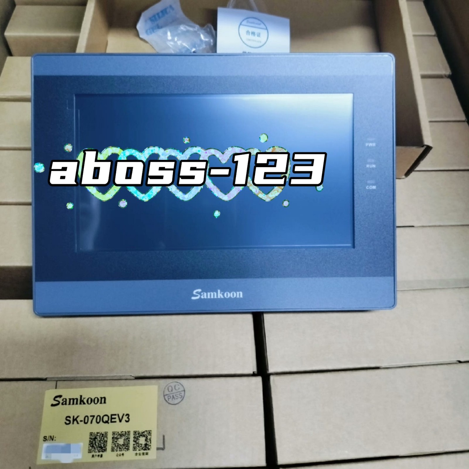 Samkoon SK-070QE V3 HMI Touch Panel#1pcs New In Box