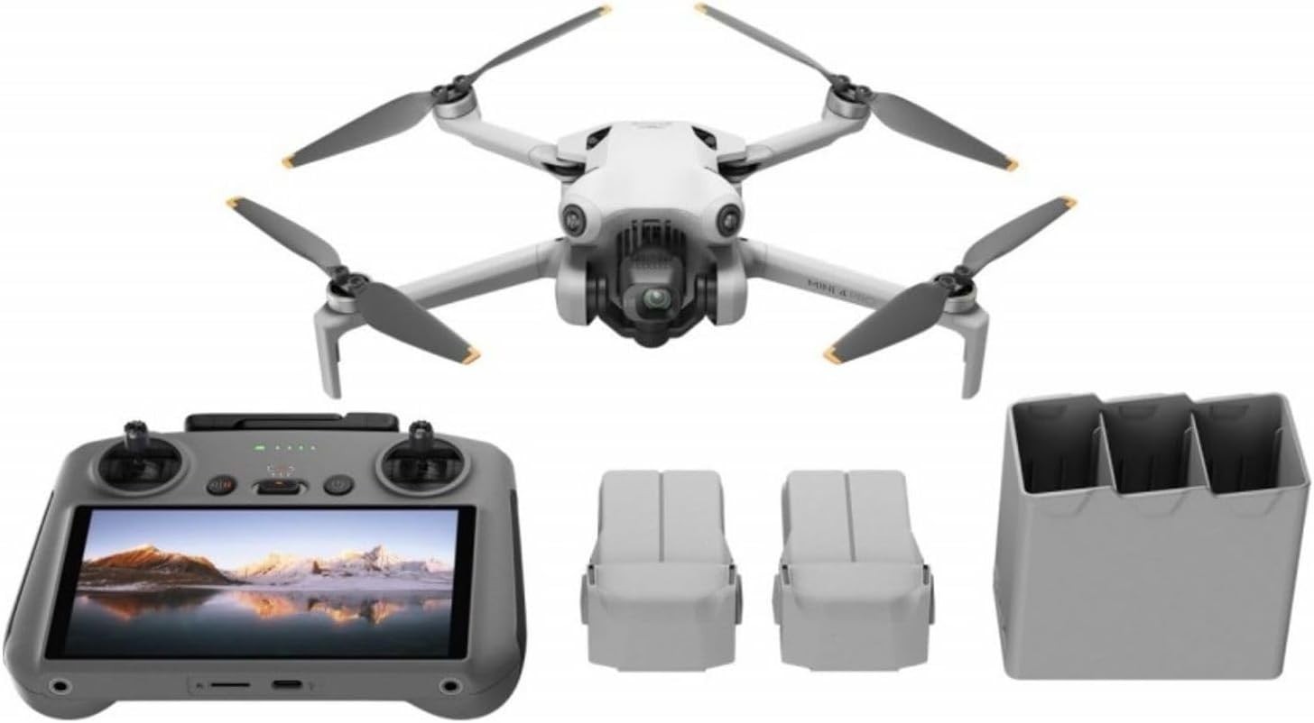 DJI Mini 4 Pro Fly More Combo Plus (RC2) (Certified Refurbished)