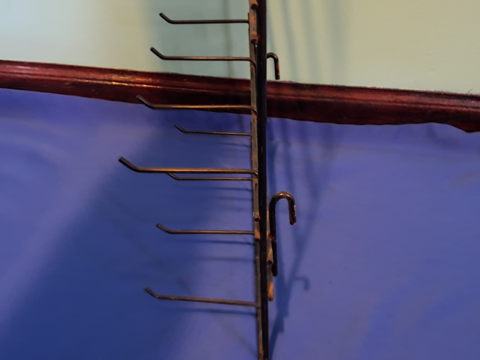 Black Display Hook 28 Peg Rack 4 Horizontal 7 Vertical Rows