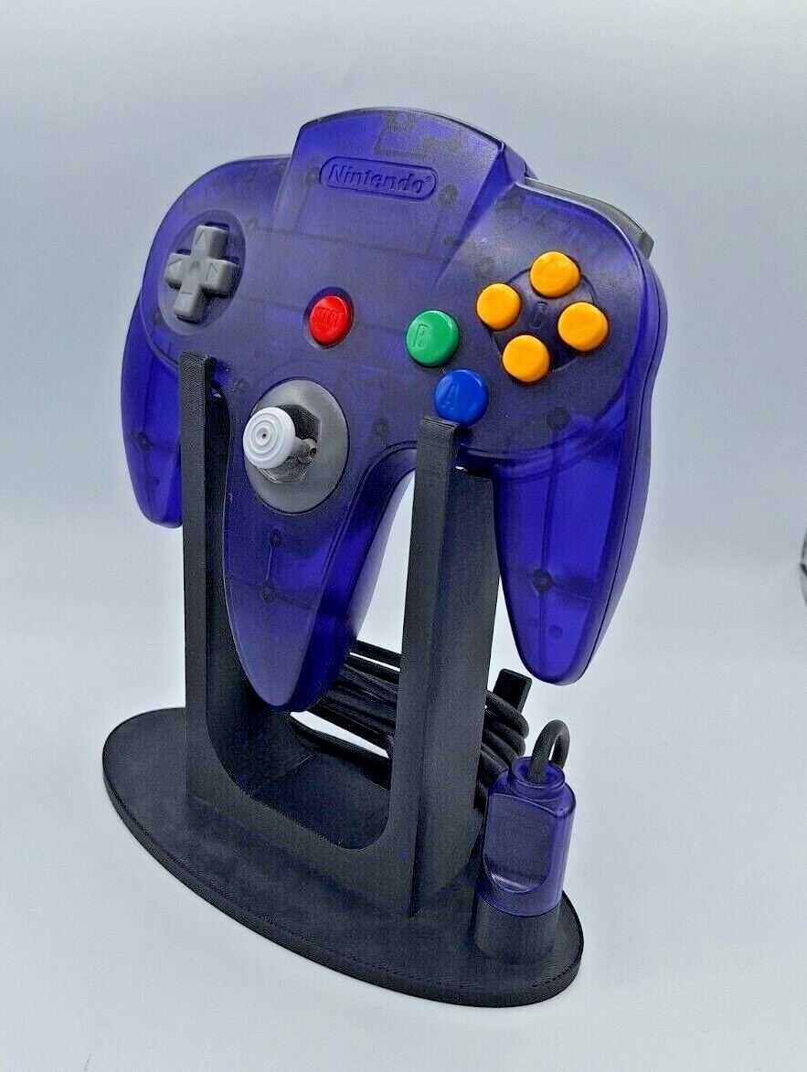 N64 Controller Display Stand - Choice of Colors - 3D Printed