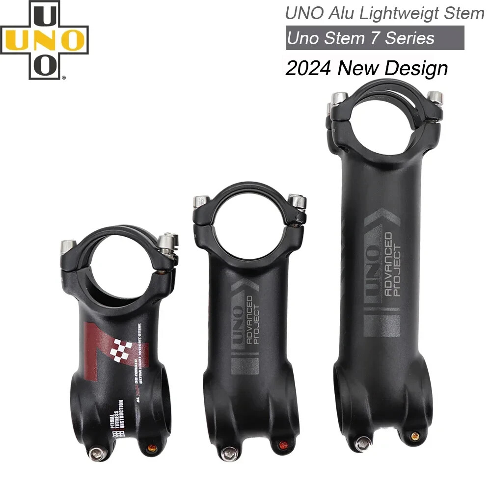 UNO MTB Bike Stem Kalloy Ultralight 7 17 Degree Mountain Road Bike 31.8mm 60-130