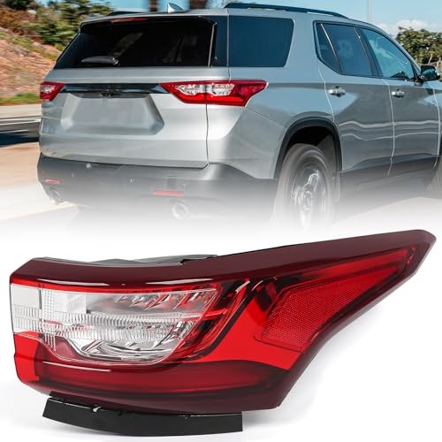 LED Outer Tail Light Assembly Compatible with Chevy Right/Passenger OUTER