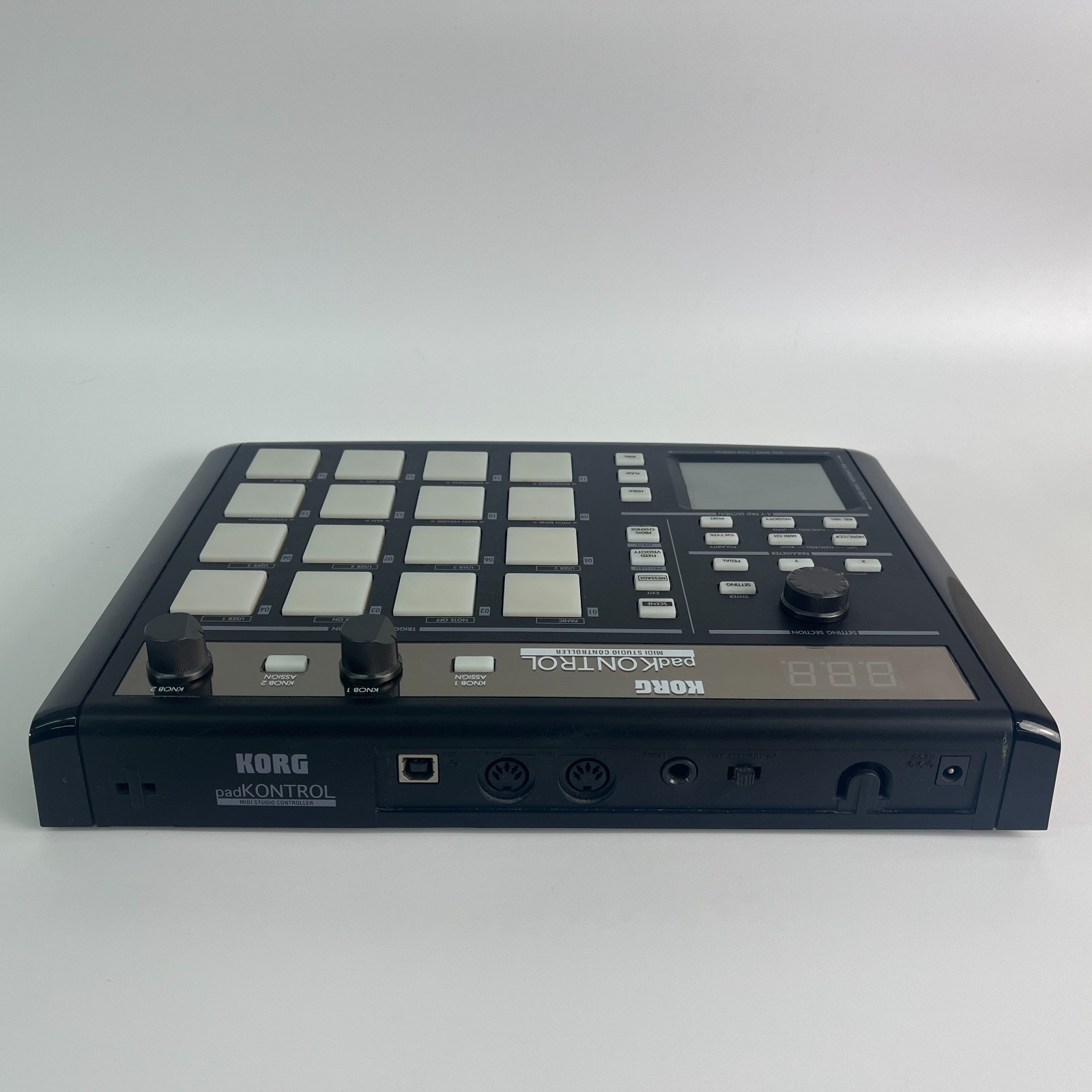 KORG KPC-1 padKONTROL Black MIDI Studio Controller Drum Pad - Tested & Working