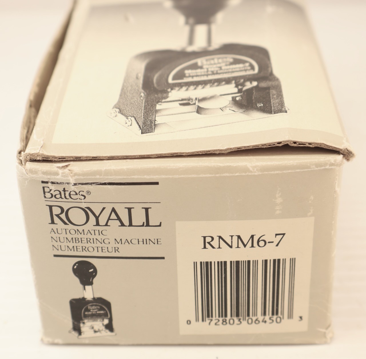 3 Pc. Date Number Stamping System Items / Bates Royall Sure-Rite Eagle Zephyr