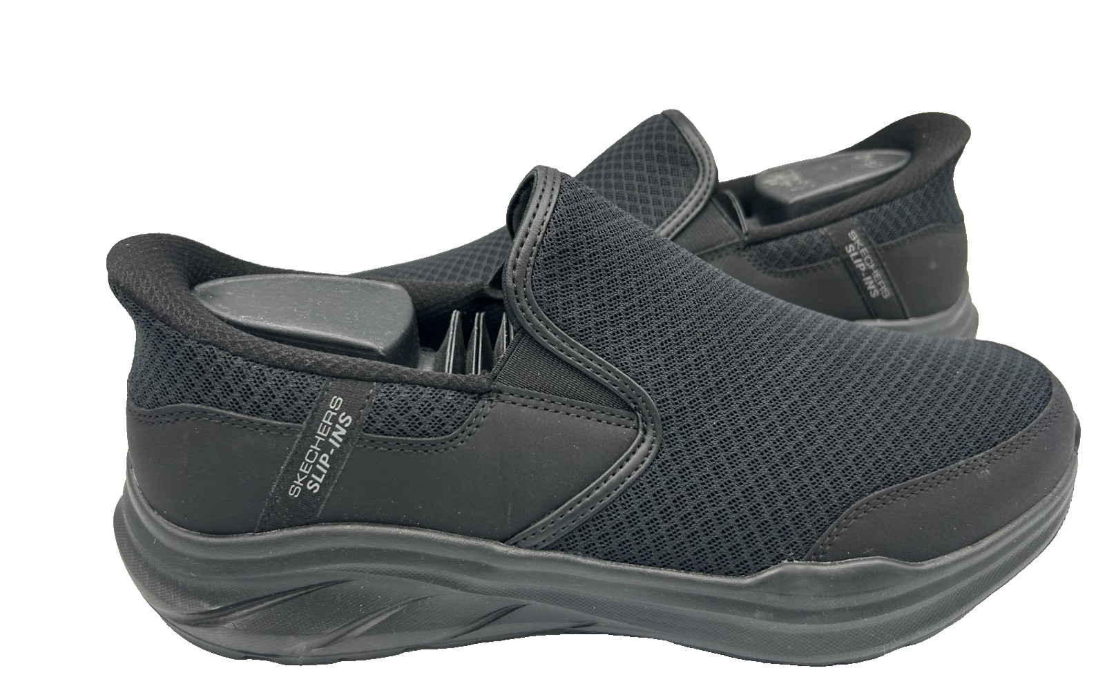 Skechers Men's Slip Ins RF Equalizer 6.0 - Stoaver Shoes Black WIDE Size:8 192Q