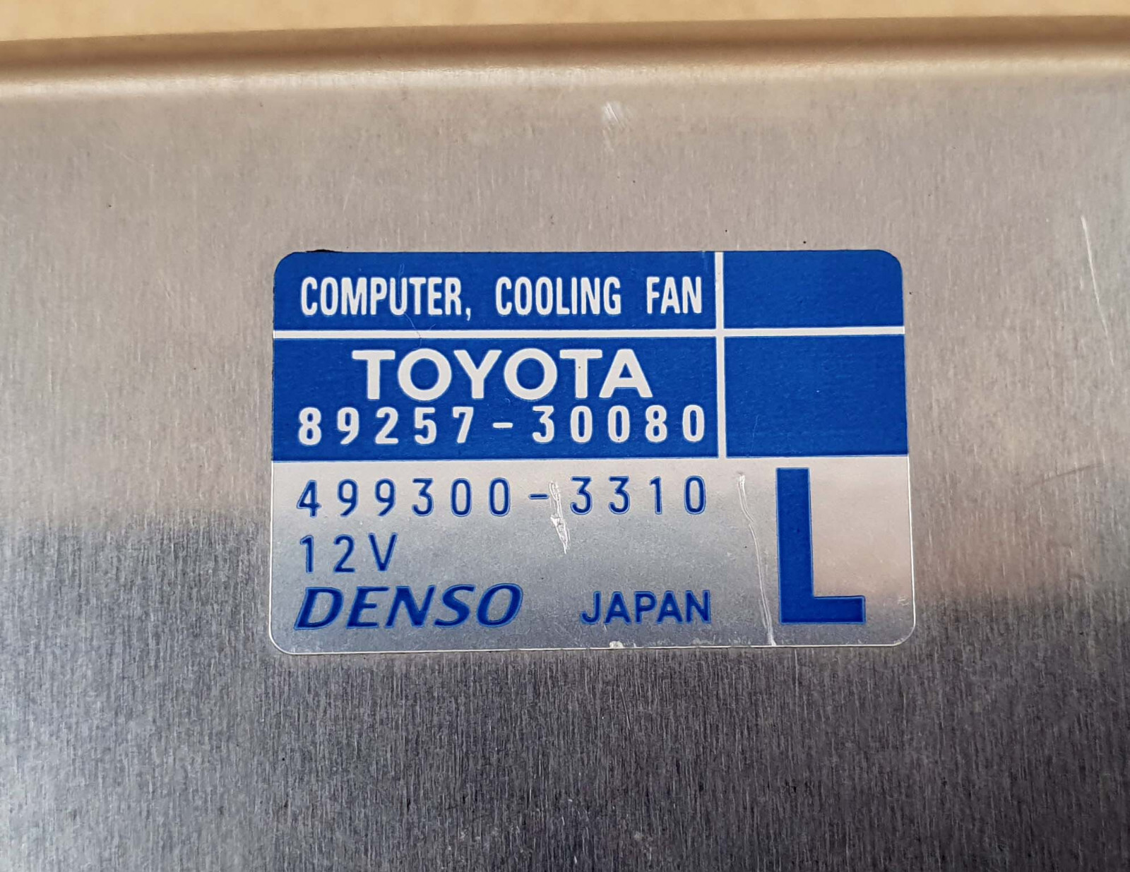Toyota, Lexus 2007-2022 Engine Cooling Fan Controller Module 89257-30080 Oem use