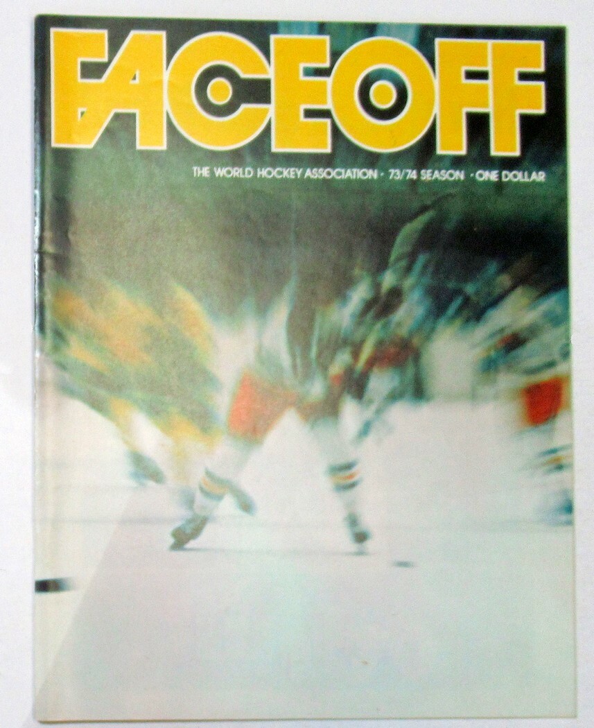1973-74 Season WHA Aeros v Crusaders Program Gordie Howe 50789b51