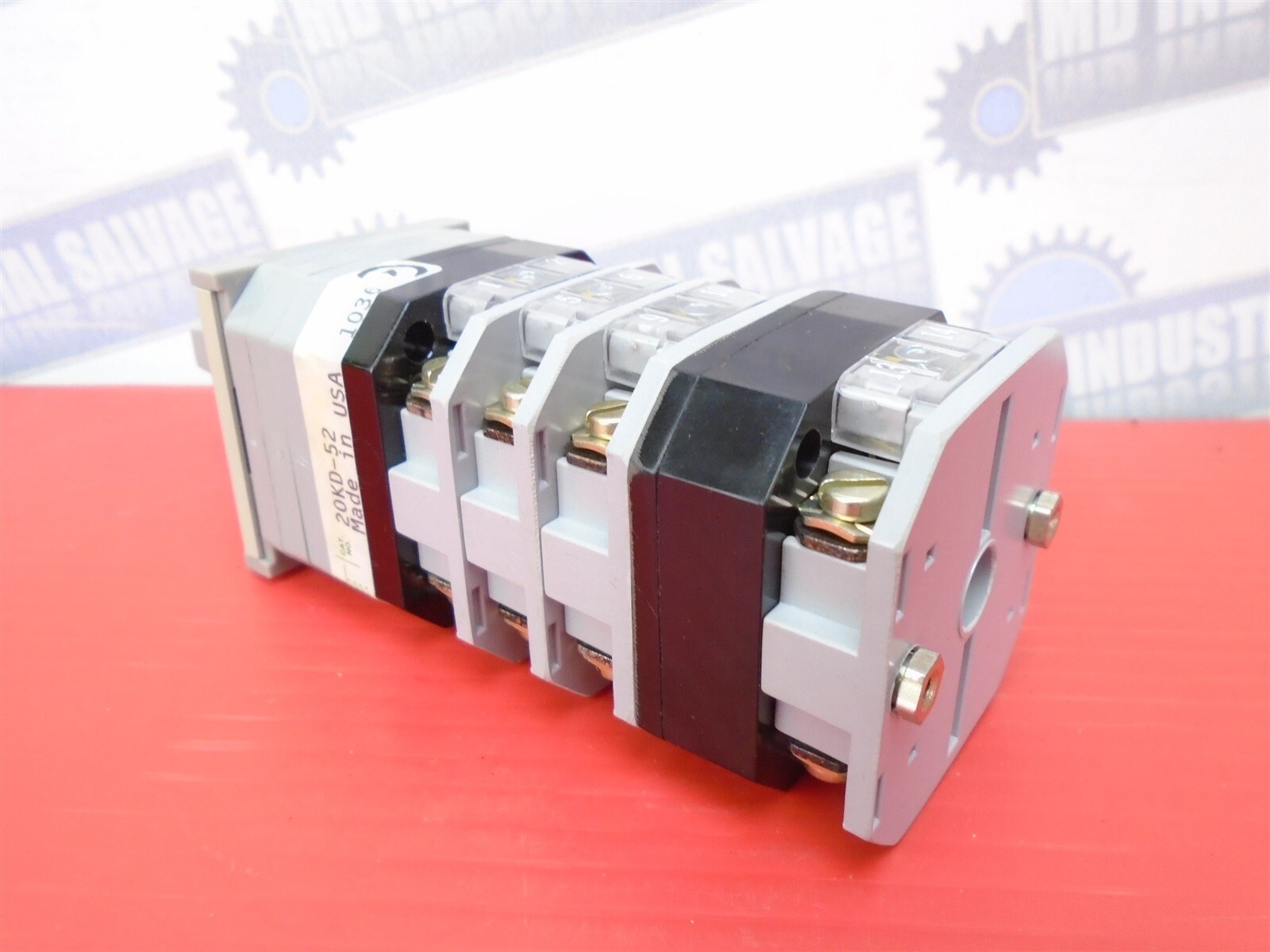 ELECTROSWITCH - 20KD-52 - ROTARY SWITCH External AUX 2A & 2B Contacts SERIES 20