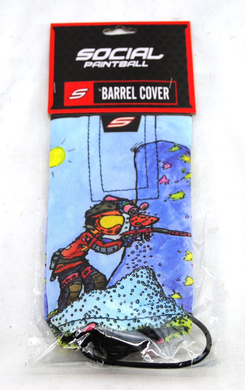 Social Paintball Barrel Cover Marker Accessory Sponsored NEW Free Shipping